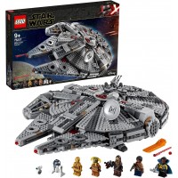 LEGO Star Wars Millennium Falcon 75257 Ages 9+ 1353 Pcs 7 Minifigures Brand New