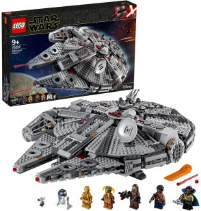 LEGO Star Wars Millennium Falcon 75257 Ages 9+ 1353 Pcs 7 Minifigures Brand New