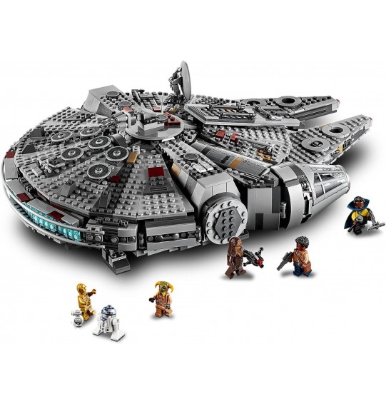 LEGO Star Wars Millennium Falcon 75257 Ages 9+ 1353 Pcs 7 Minifigures Brand New