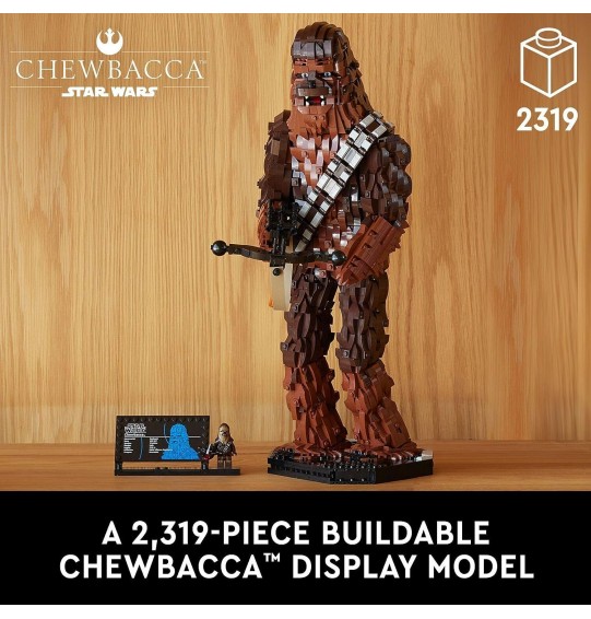 LEGO Star Wars 75371 Chewbacca 2319 Pcs Age 18+ Great Gift Brand New Sealed