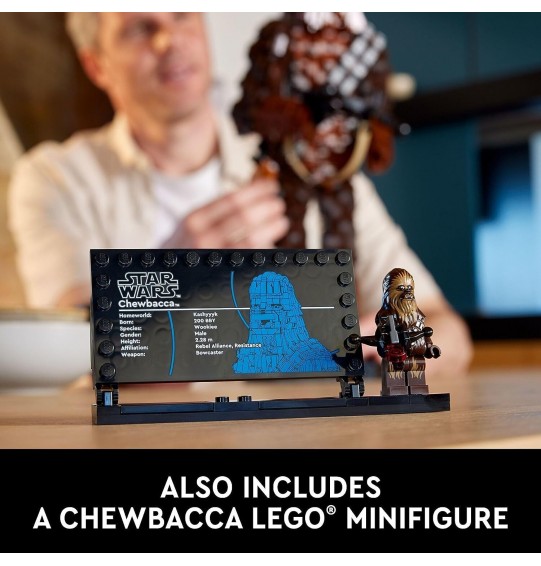 LEGO Star Wars 75371 Chewbacca 2319 Pcs Age 18+ Great Gift Brand New Sealed