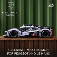 LEGO TECHNIC PEUGEOT 9X8 24H Le Mans Hybrid Hypercar (42156) 1775 Pcs New Sealed