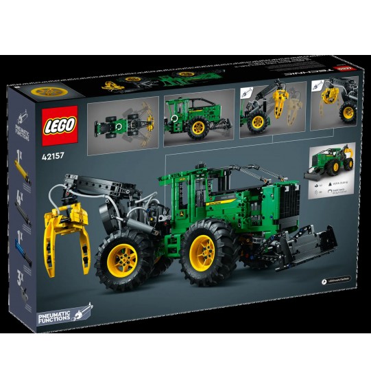 LEGO Technic 42157 John Deere 948L-II Skidder Ages 11+ 1492 Pcs Brand New Sealed