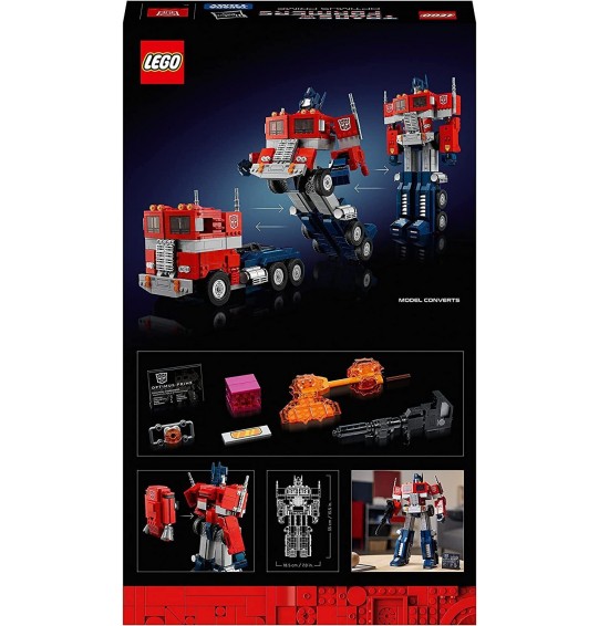 LEGO Icons: Optimus Prime (10302) 2-in-1 Robot Truck 1508 Pcs Brand New Sealed